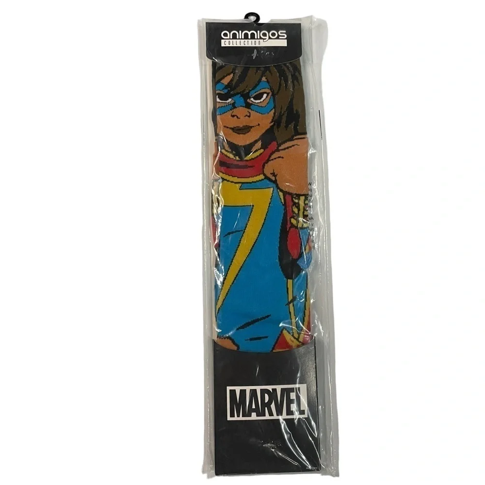 Ms. Marvel Socks New with Tags Sock Size 10-13